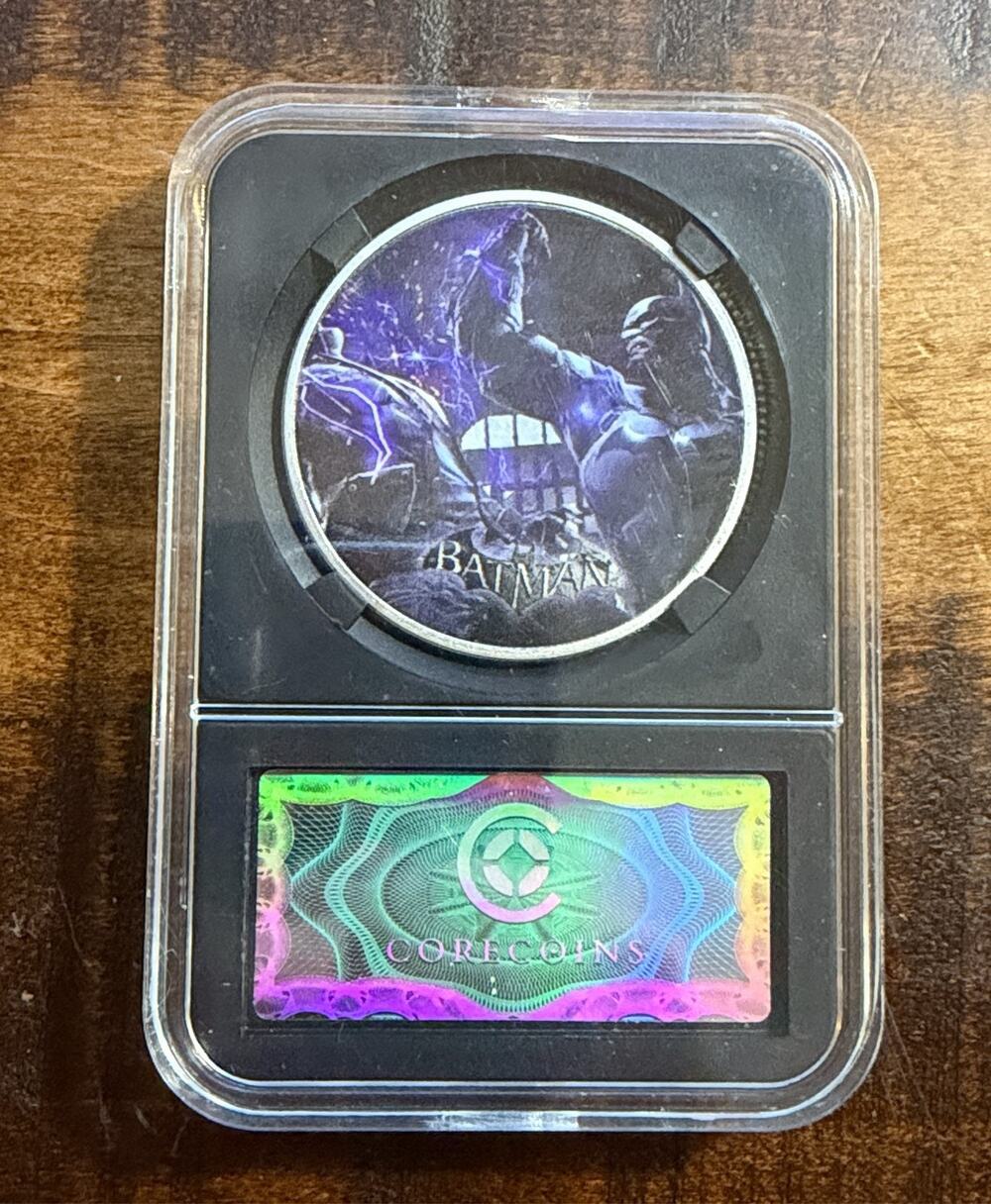 Batman The Dark Knight Commemorative Coin CoreCoins Display Case